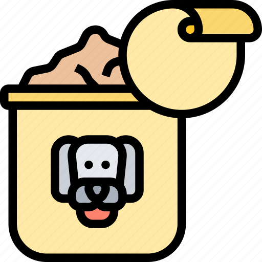 Dog, food, feed, canned, nutrition icon - Download on Iconfinder