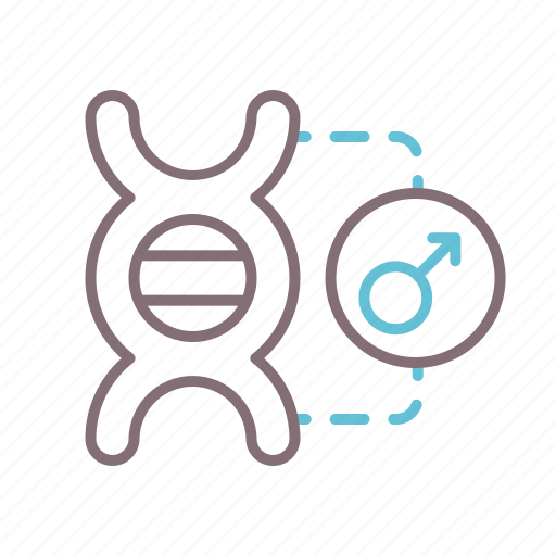 Hormone, therapy, men, helix icon - Download on Iconfinder