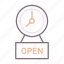 open, hours, working, time 