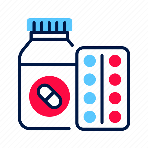 Blister, bottle, drugs, pharmacy, pill icon - Download on Iconfinder