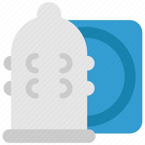 Condom, healthcare, pharmacy, prophylactic, protection, rubber, safety icon - Download on Iconfinder