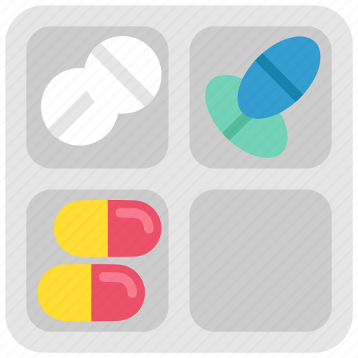 Drugstore, health, healthcare, pharmacy, pill box, pills, tablets icon - Download on Iconfinder