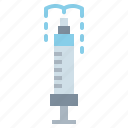doctor, syringe, tools, vaccine