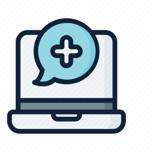 Computer, healthcare, online, medical, consultation icon - Download on Iconfinder
