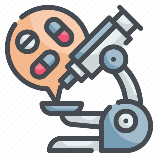 Microscope, scientific, education, medical, pill icon - Download on Iconfinder
