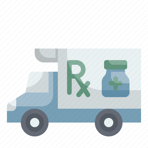 Delivery, emergency, transportation, drug, pharmacy icon - Download on Iconfinder