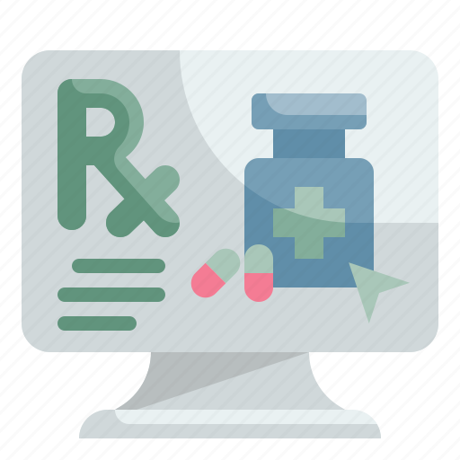 Monitor, drug, pharmacy, information, computer icon - Download on Iconfinder