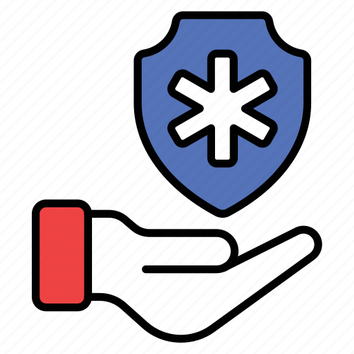 Medical, insurance, shield, protection, security, care icon - Download on Iconfinder
