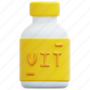 vitamin, medicine, pharmacy, supplement, pill, healthy, health, 3d