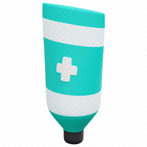 Ointment, dermatology, cosmetic, allergy, medicine, healthcare, cream 3D illustration - Download on Iconfinder
