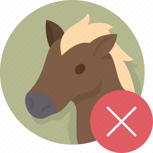 Equinophobia, horses, ponies, fear, health icon - Download on Iconfinder
