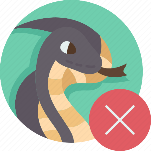 Ophidiophobia, snakes, fear, anxiety, extreme icon - Download on Iconfinder