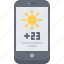 app, interface, phone, smartphone, temperature, ui, watch, weather 