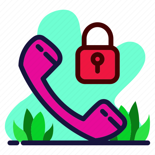 Communication, connection, locked, phone, smartphone, talk icon - Download on Iconfinder