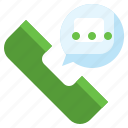chat, bubble, phone, call, communications, customer, support