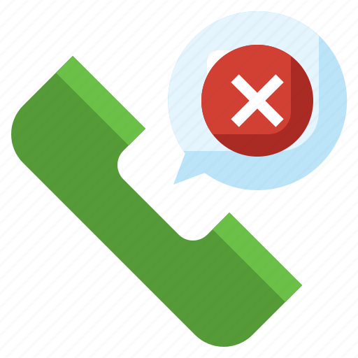 Missed, call, phone, rejected, telephone icon - Download on Iconfinder