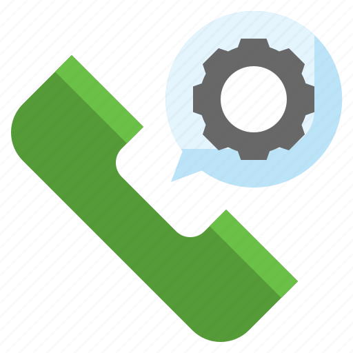 Setting, telephone, call, phone, help, conversation icon - Download on Iconfinder