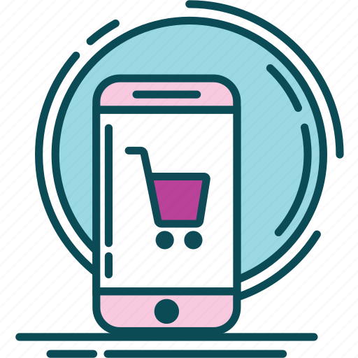 Blue, buy, market, order, pink, shop, violet icon - Download on Iconfinder