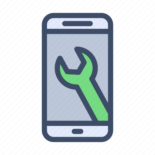 Mobile, setting, wrench, phone, repair icon - Download on Iconfinder