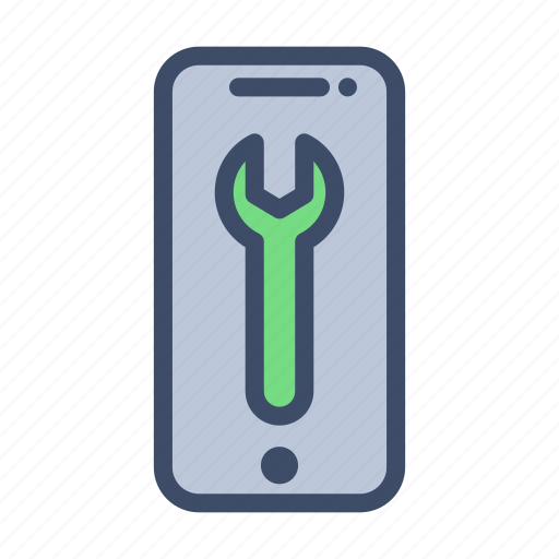 Mobile, setting, wrench, tool, repair icon - Download on Iconfinder