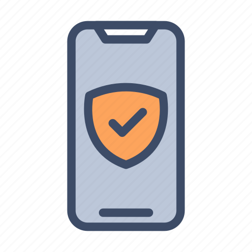 Mobile, shield, secure, safe, phone icon - Download on Iconfinder