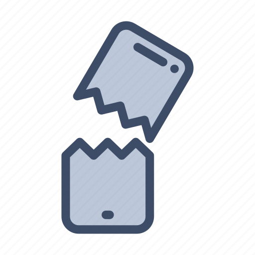 Phone, broken, repair, service, mobile icon - Download on Iconfinder