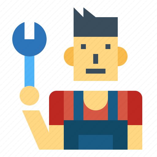 Job, man, repair, technician icon - Download on Iconfinder