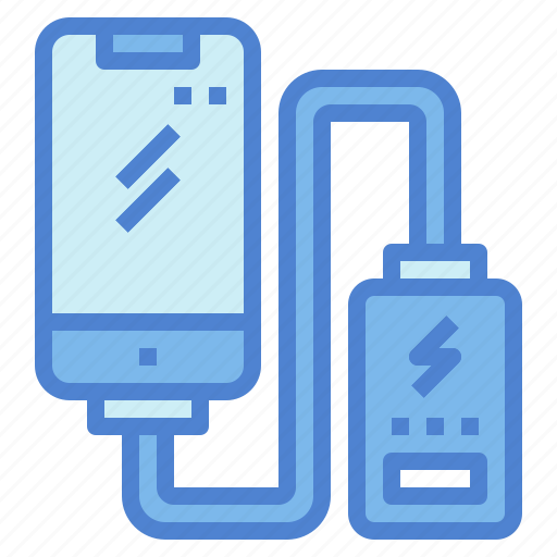 Bank, charger, energy, phone, power, shop icon - Download on Iconfinder