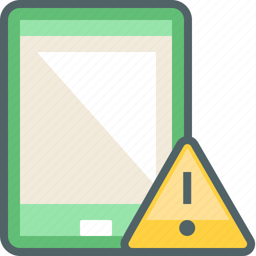 Caution, phone, smart, alert, communication, smartphone, warning icon - Download on Iconfinder