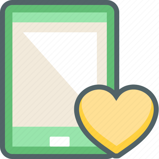 Heart, phone, smart, bookmark, favourite, love, smartphone icon - Download on Iconfinder