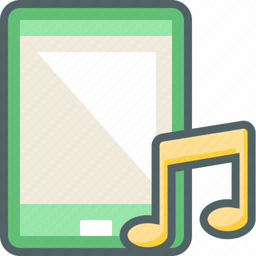Bar, note, phone, single, smart, media, music icon - Download on Iconfinder