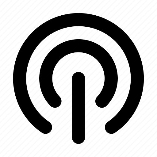 Antena, frequency, network, radio, signal icon - Download on Iconfinder