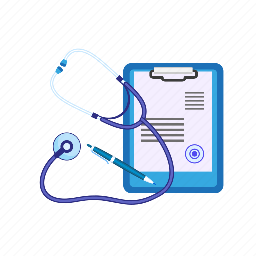 Business, clipboard, heart, medical, patient, stethoscope, technology icon - Download on Iconfinder