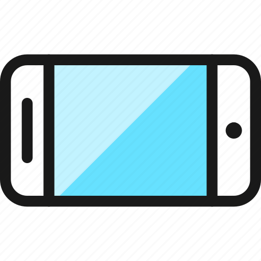 Mobile, phone, horizontal icon - Download on Iconfinder