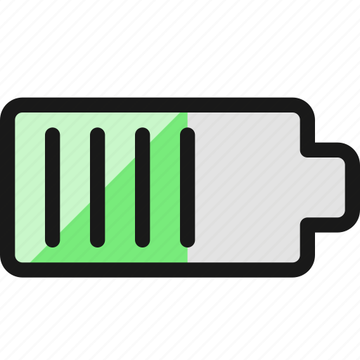 Charging, battery, medium icon - Download on Iconfinder