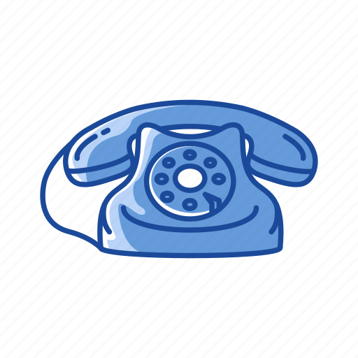 Talk, telephone, phone, rotary phone icon - Download on Iconfinder