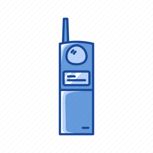 Call, old phone, phone with antenna, walkie talkie icon - Download on Iconfinder