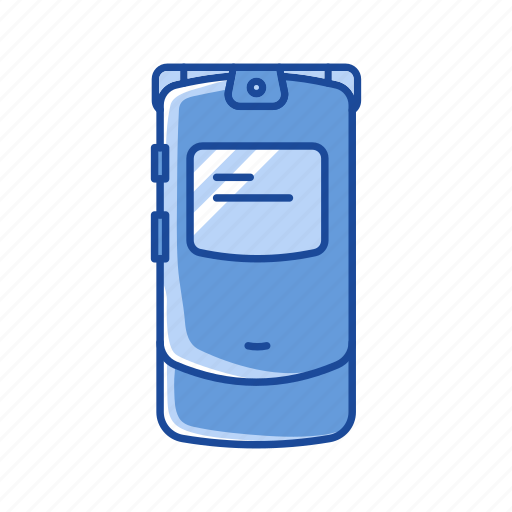 Flip phone, razor phone, cell phone, phone icon - Download on Iconfinder
