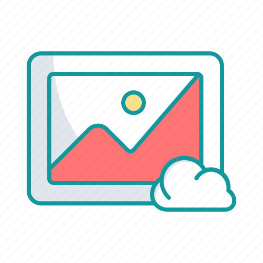 Cloud, file, folder, photo, photography, storage icon - Download on Iconfinder