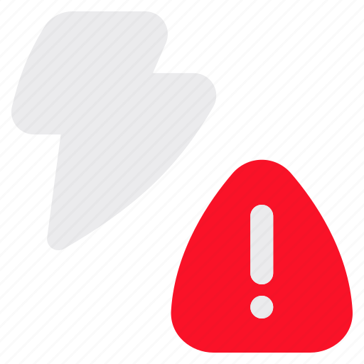 Warning, flash, error, alert, light icon - Download on Iconfinder