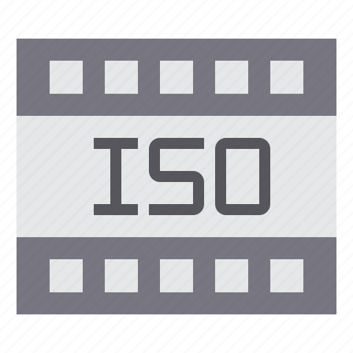 Camera, iso, media, movie, photo, video icon - Download on Iconfinder