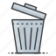 bin, interface, rubbish, trash, ui, user 