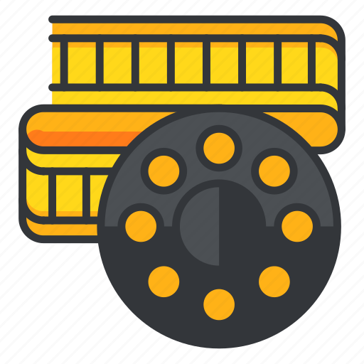 Film, interface, movie, roll, ui, user, video icon - Download on Iconfinder