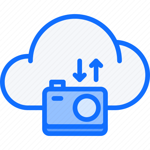 Camera, cloud, photo, photographer, shooting, storage, studio icon - Download on Iconfinder
