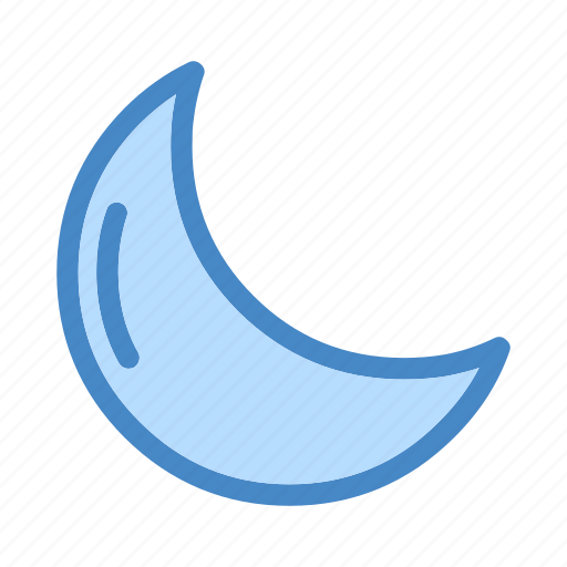 Crescent, moon, night, nightview, sleep icon - Download on Iconfinder