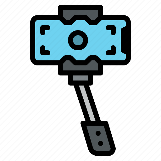 Camera, photo, photograph, photography, stick icon - Download on Iconfinder