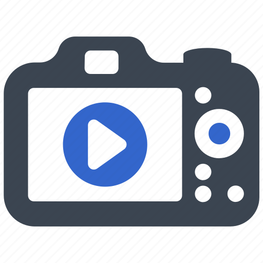 Play, video, media, dslr, camera icon - Download on Iconfinder