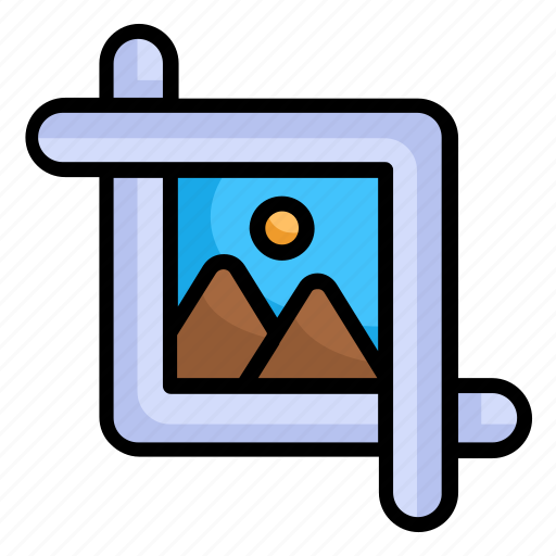Crop, edit, gallery, image, photo icon - Download on Iconfinder