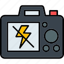no, flash, off, camera, bolt, photography, power