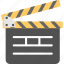 clapper board, movie clapper, movie making, photographic element, production equipment 